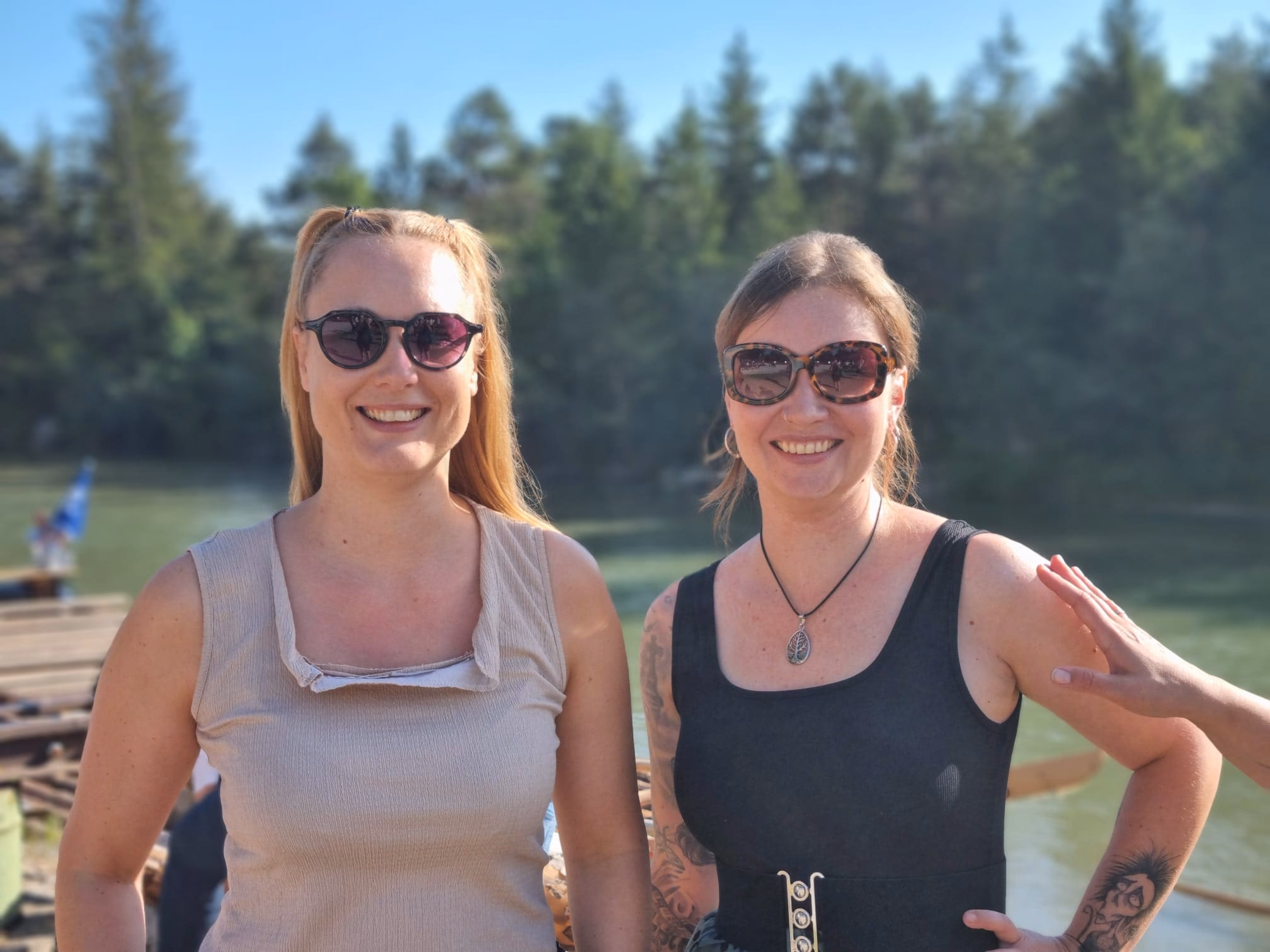Teammoment bei Pflege mit Herz