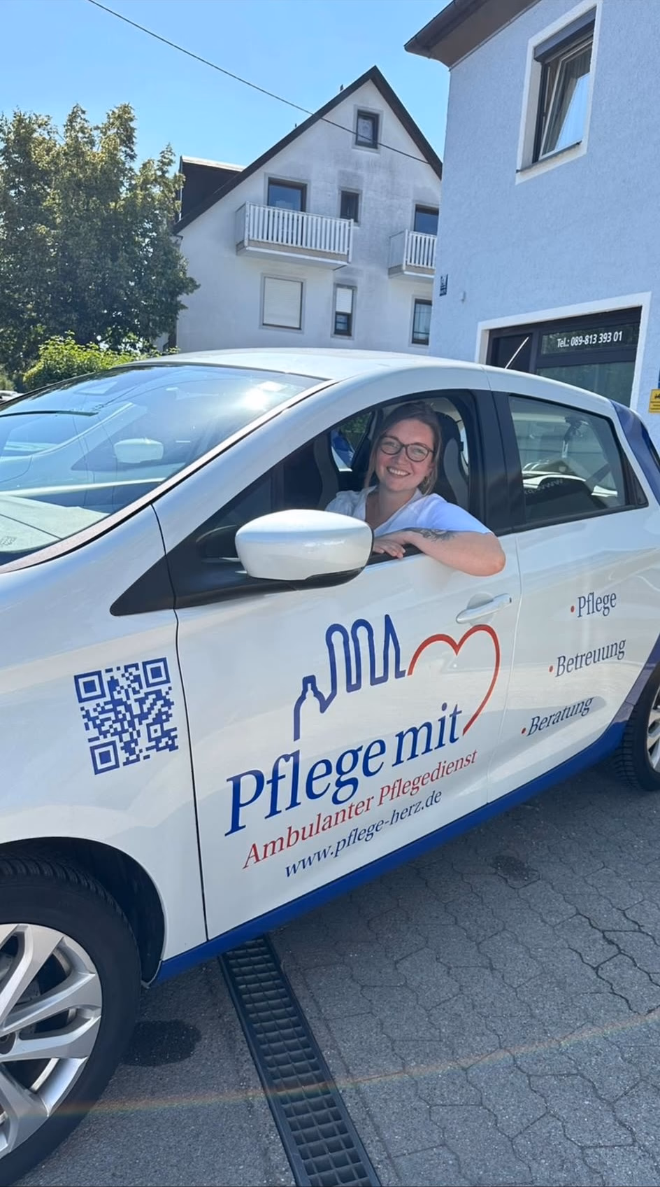 Teammoment bei Pflege mit Herz